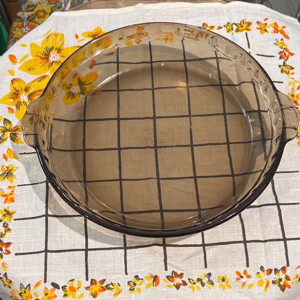 Pyrex Vintage Glass Pie Dish